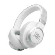 JBL Live 770NC - White - Wireless Over-Ear Headphones with True Adaptive Noise Cancelling - Hero